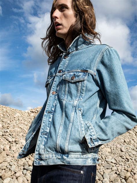 VESTE JEAN EN COTON .